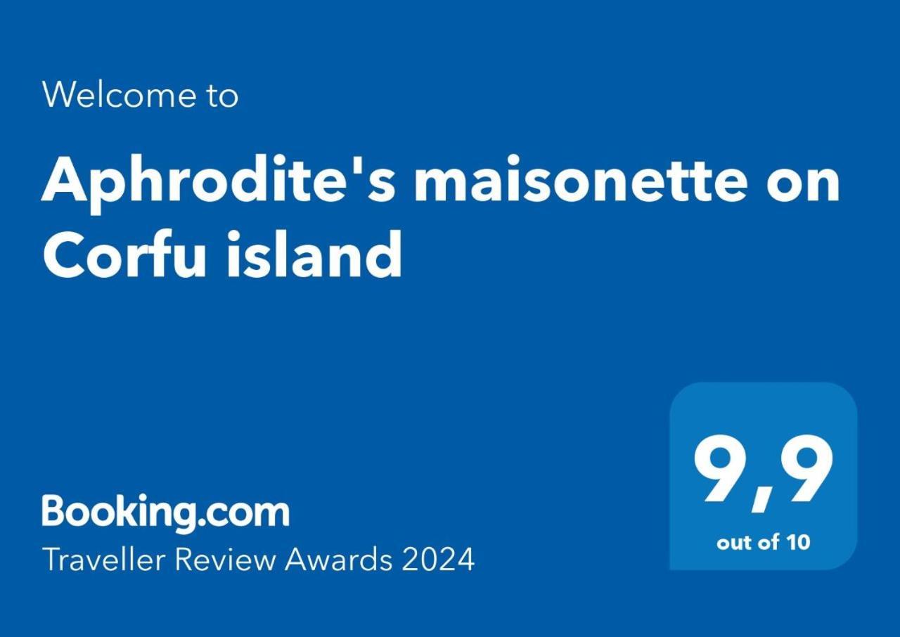 Aphrodite'S Maisonette On Corfu Island Mparmpati Eksteriør billede