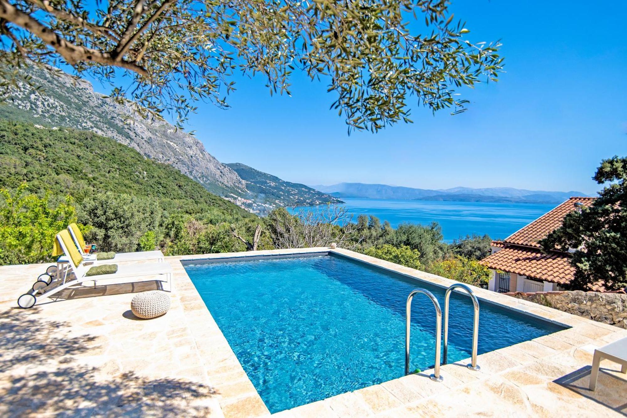 Aphrodite'S Maisonette On Corfu Island Mparmpati Eksteriør billede